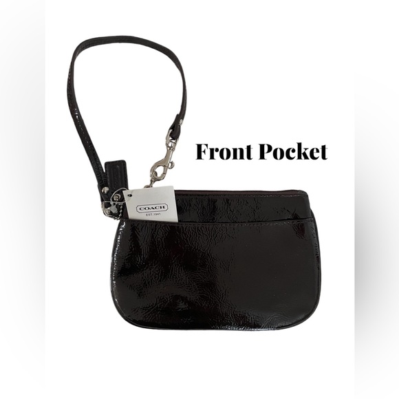 NWT-Coach Wristlet & Handkerchief: Mahogany - Picture 3 of 8